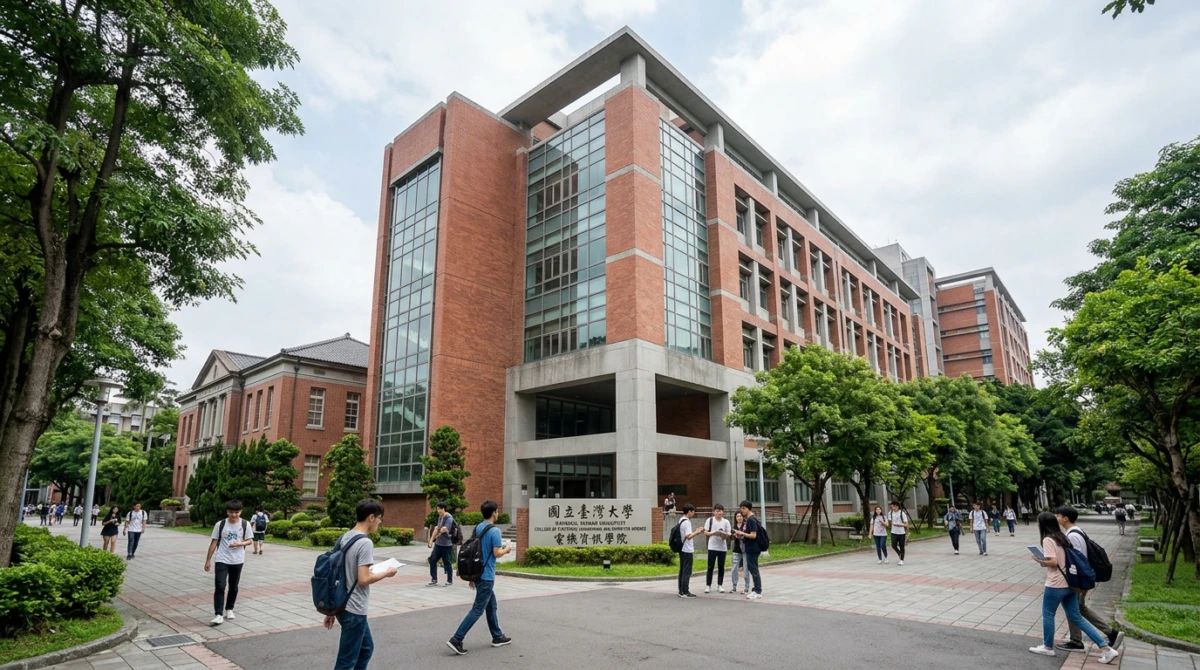 Du học Đài Loan ngành Khoa học máy tính: Cẩm nang toàn diện 2 Khuôn viên hiện đại của Đại học Quốc gia Đài Loan NTU - Du học Đài Loan ngành Khoa học máy tính