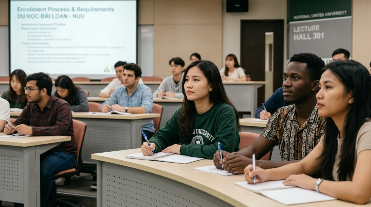 Du học Đài Loan trường Đại học Quốc lập Liên Hợp (National United University)