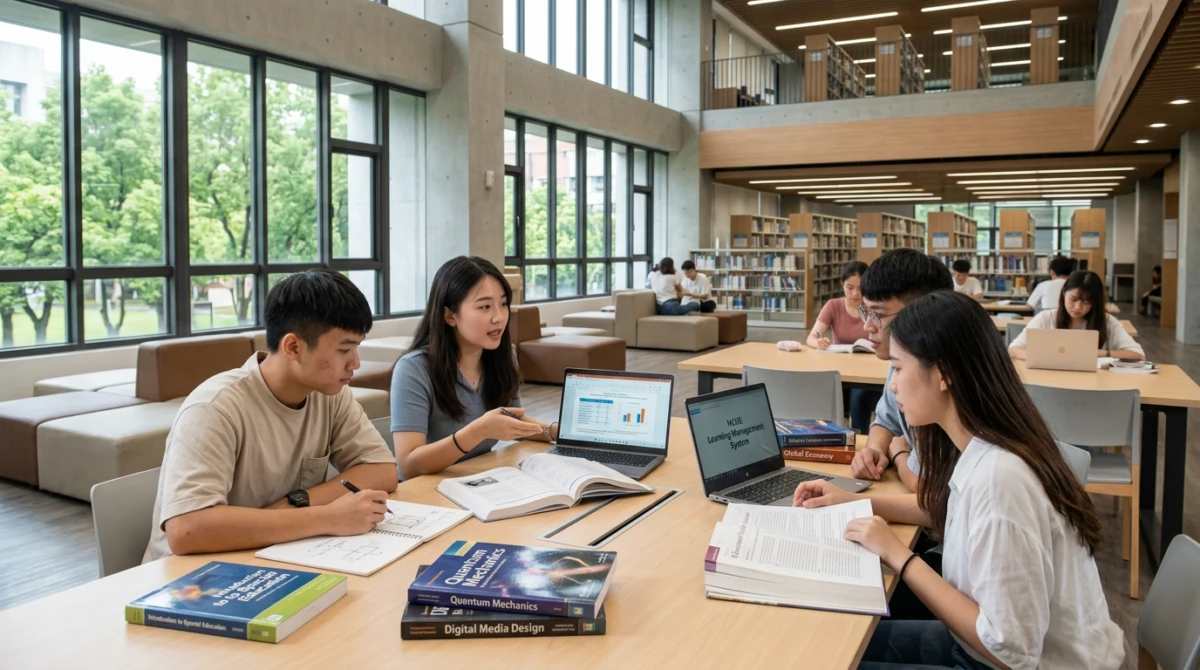 Không gian học tập và nghiên cứu tại NCUE - Du học Đài Loan trường Đại học Sư phạm Quốc lập Chương Hóa