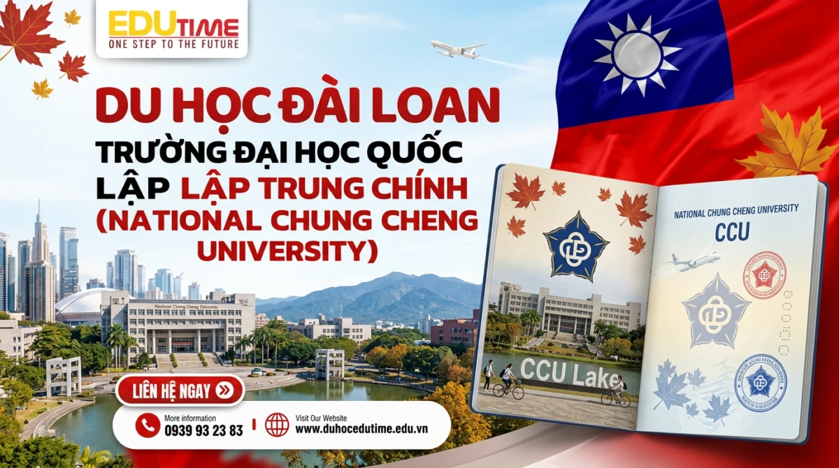 Du học Đài Loan trường Đại học Quốc lập Trung Chính (National Chung Cheng University) - Du học Đài Loan trường Đại học Quốc lập Trung Chính