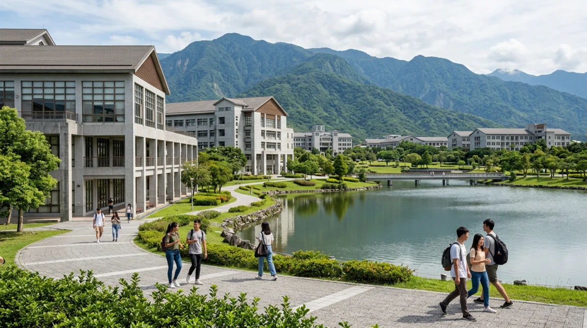 Du học Đài Loan trường Đại học Quốc lập Đông Hoa (National Dong Hwa University) 2 Tòa nhà học tập hiện đại tại trường Đại học Quốc lập Đông Hoa - Du học Đài Loan trường Đại học Quốc lập Đông Hoa