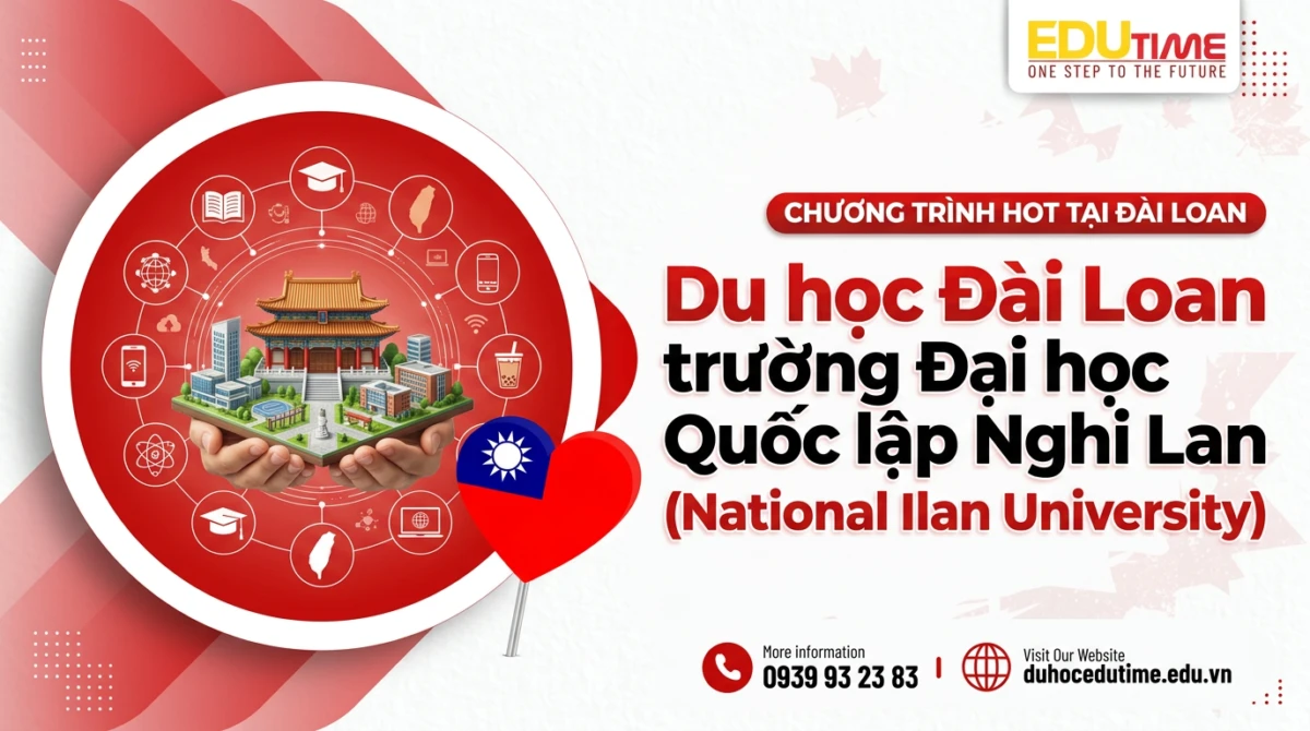 Du học Đài Loan trường Đại học Quốc lập Nghi Lan (National Ilan University) - Du học Đài Loan trường Đại học Quốc lập Nghi Lan