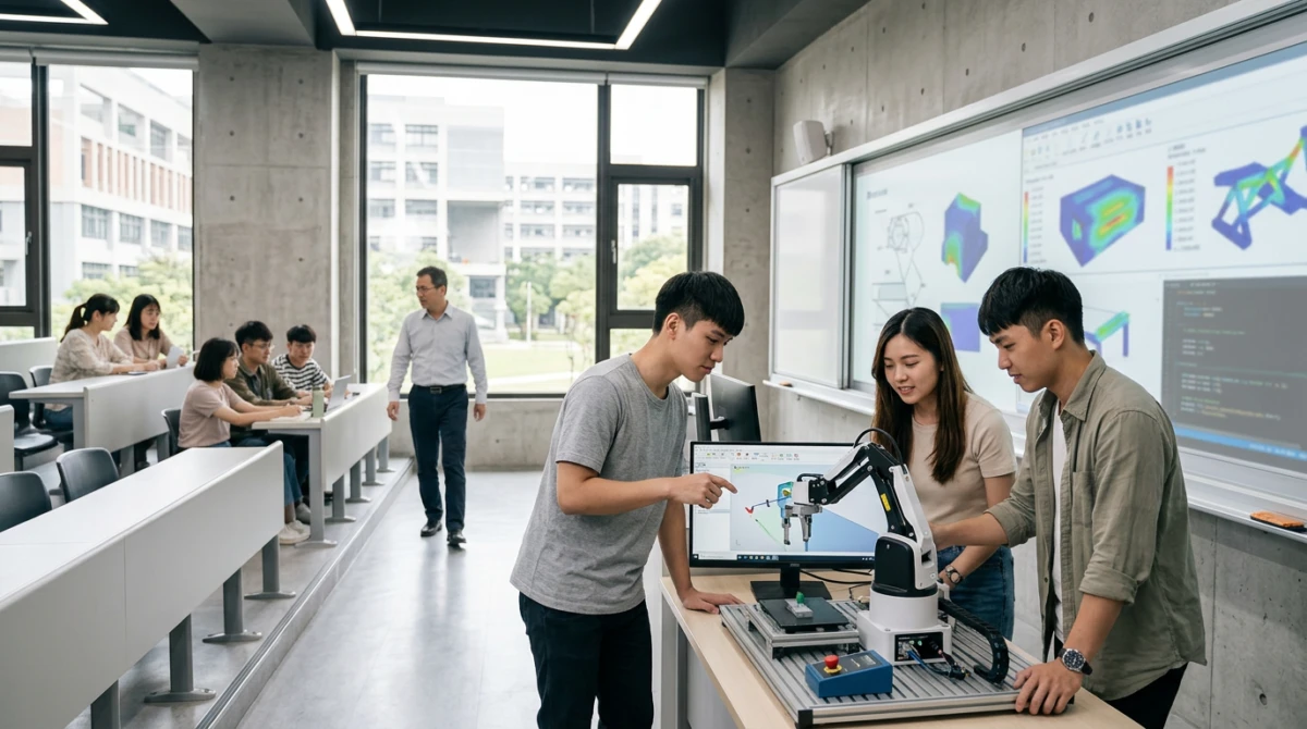 Cơ sở vật chất tiên tiến tại Taipei Tech - Du học Đài Loan trường Đại học Công nghệ Quốc lập Đài Bắc