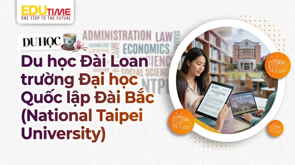 Du học Đài Loan trường Đại học Quốc lập Đài Bắc (National Taipei University) - Du học Đài Loan trường Đại học Quốc lập Đài Bắc