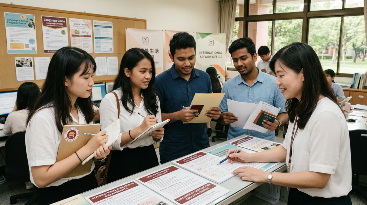 Sinh viên quốc tế tại Đại học Quốc lập Đài Nam - Du học Đài Loan trường Đại học Quốc lập Đài Nam