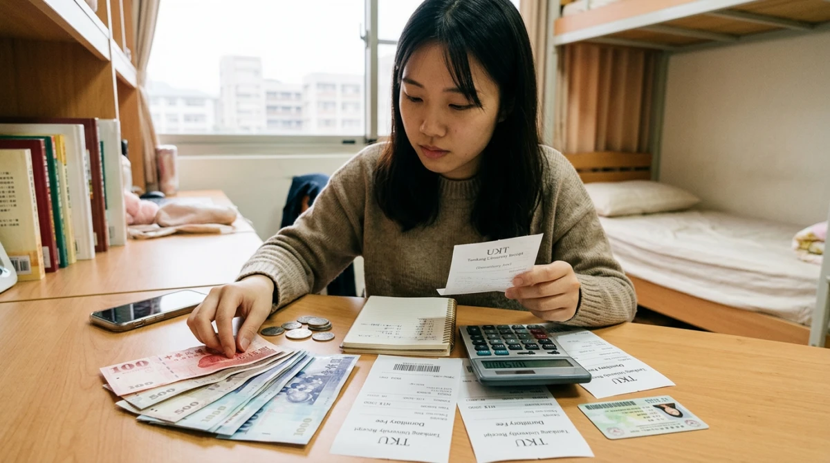 Sinh viên quốc tế tại khuôn viên Đại học Đạm Giang - Du học Đài Loan trường Đại học Đạm Giang