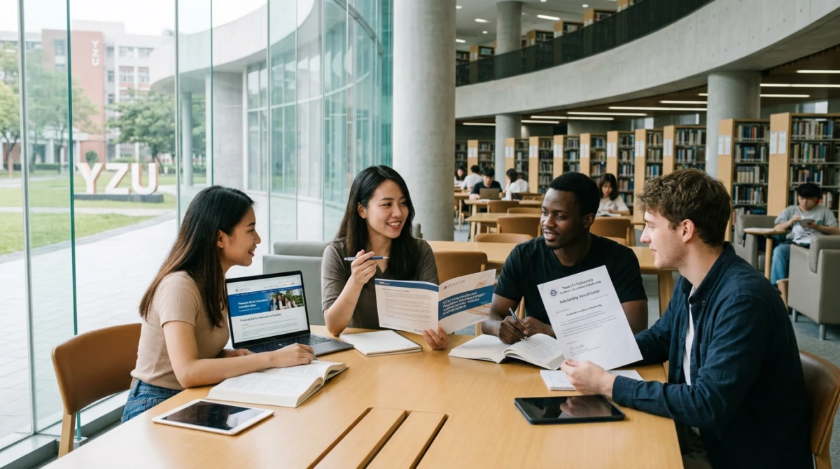 Du học Đài Loan trường Đại học Nguyên Trí (Yuan Ze University) 2 Sinh viên quốc tế trong không gian học tập tại Đại học Nguyên Trí - Du học Đài Loan trường Đại học Nguyên Trí