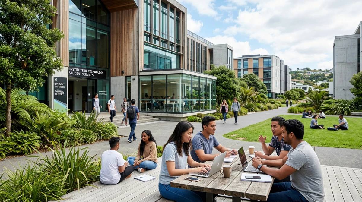 Không gian học tập chuyên nghiệp tại các học viện công nghệ New Zealand - Du học Diploma (Cao đẳng) New Zealand
