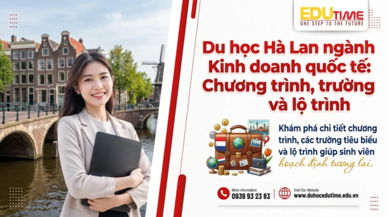 Du học Hà Lan ngành Kinh doanh quốc tế: Chương trình, trường và lộ trình