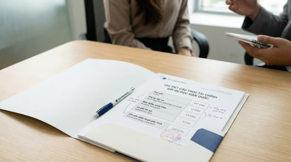 Du học Hàn Quốc bao trọn chi phí 147 triệu - Bản chất và cấu trúc tài chính của gói du học trọn gói - Du học Hàn Quốc bao trọn chi phí 147 triệu