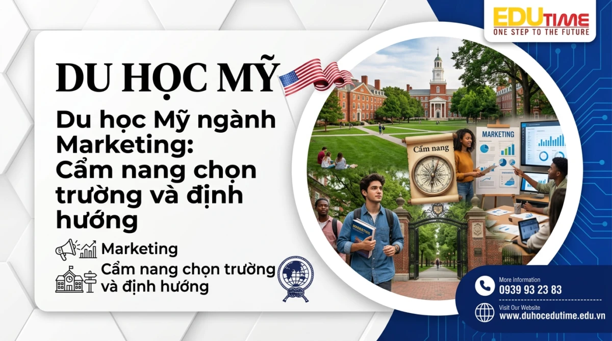 Du học Mỹ ngành Marketing: Cẩm nang chọn trường và định hướng