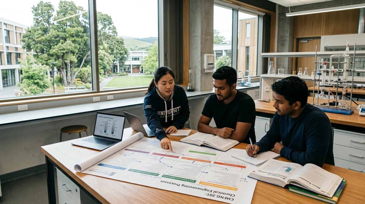 Du học New Zealand ngành Kỹ thuật hóa học: Chương trình, trường và lộ trình 2 Không gian học tập tại trường đại học đào tạo kỹ thuật hàng đầu New Zealand - Du học New Zealand ngành Kỹ thuật hóa học