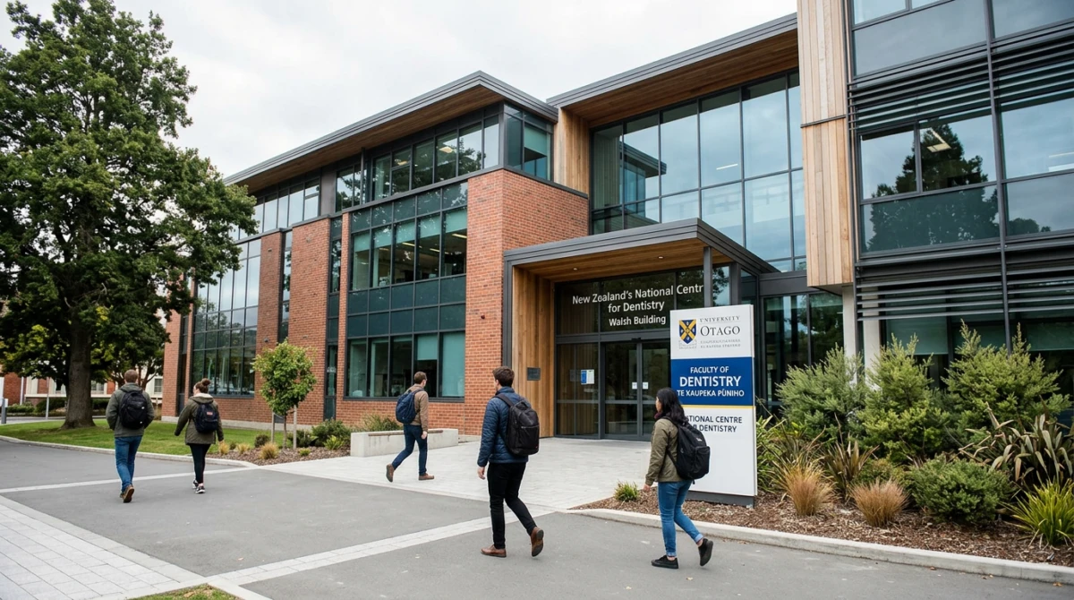 Du học New Zealand ngành Nha khoa: Chương trình, trường và lộ trình 2 University of Otago là trung tâm đào tạo nha khoa quốc gia duy nhất tại New Zealand cấp bằng BDS - Du học New Zealand ngành Nha khoa