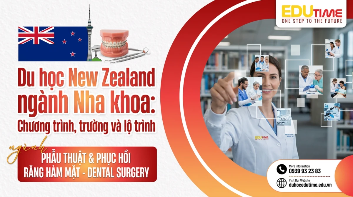 Du học New Zealand ngành Nha khoa: Chương trình, trường và lộ trình