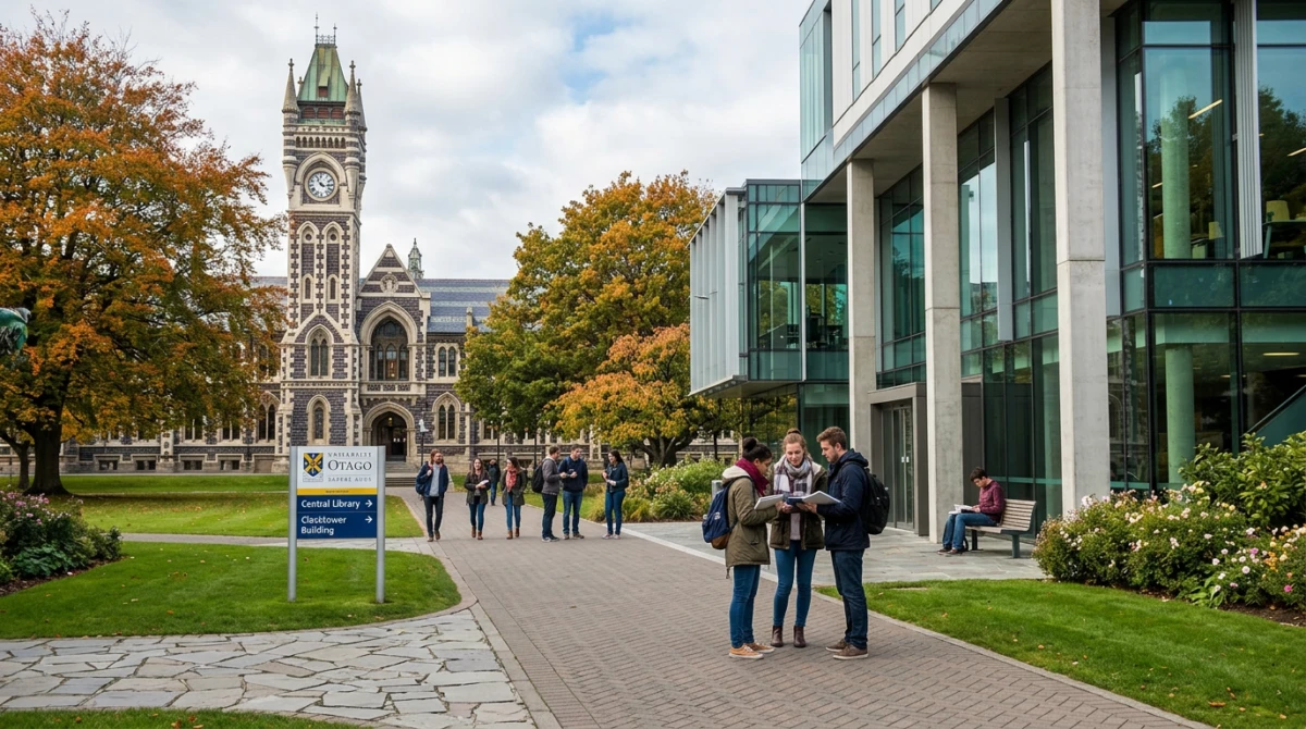 Du học New Zealand ngành Quản trị du lịch: Cơ hội và định hướng 2 Không gian học tập lịch sử kết hợp công nghệ hiện đại tại University of Otago - Du học New Zealand ngành Quản trị du lịch