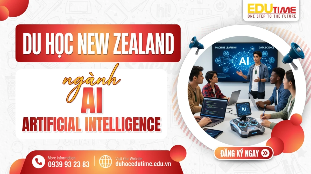 Du học New Zealand ngành Trí tuệ nhân tạo: Chương trình, trường và lộ trình