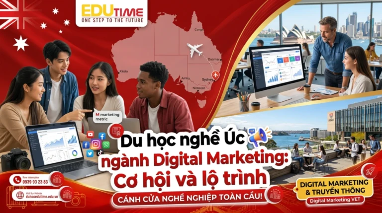 Du học nghề Úc ngành Digital Marketing: Cơ hội và lộ trình