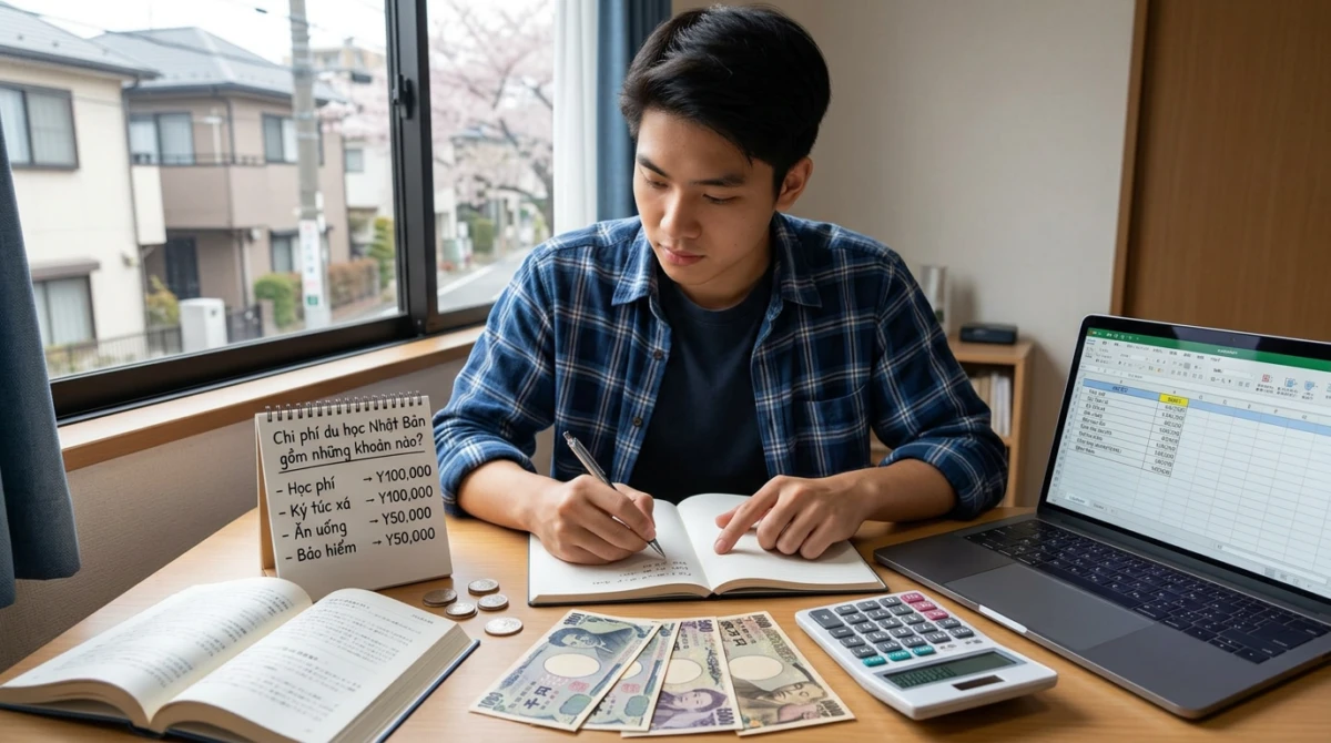 Du học Nhật Bản 2027: Điều kiện, chi phí, học bổng và Visa! 2 Quản lý tài chính và chi phí sinh hoạt là yếu tố quan trọng khi ở Nhật. - Du học Nhật Bản 2027