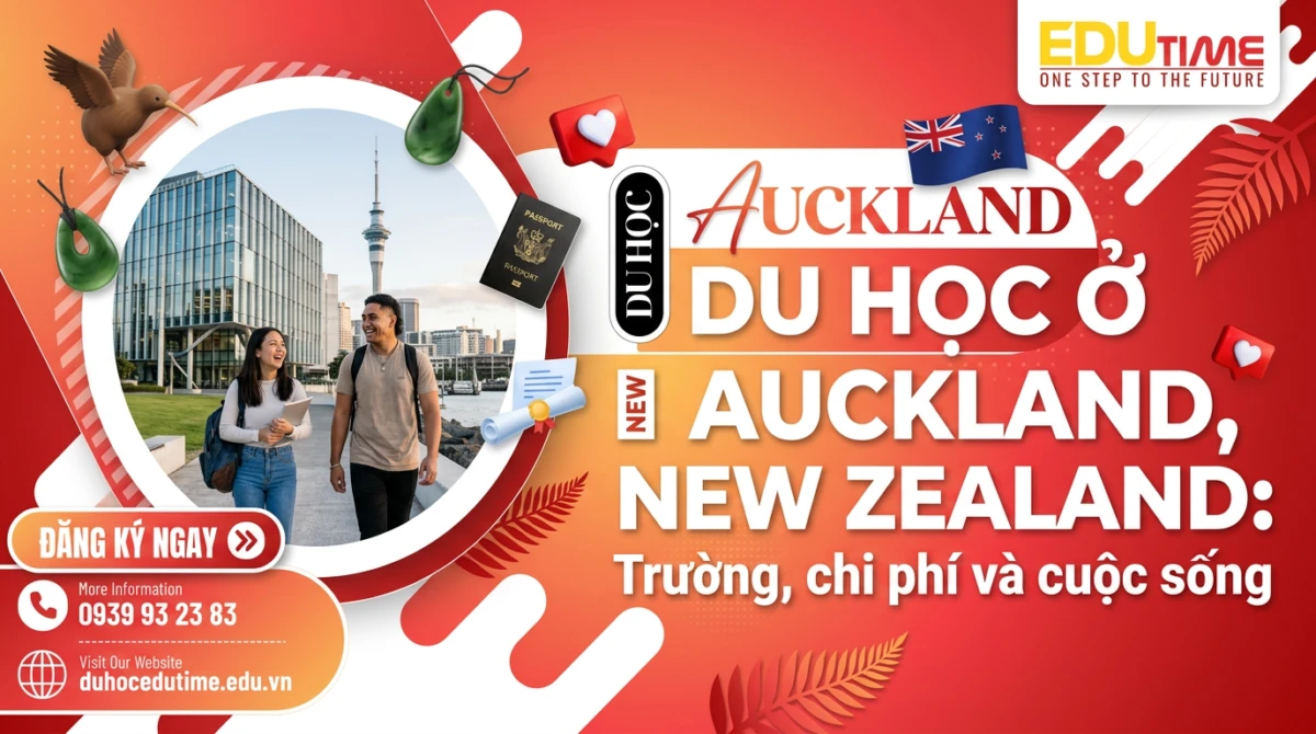 Du học ở Auckland, New Zealand: Trường, chi phí và cuộc sống