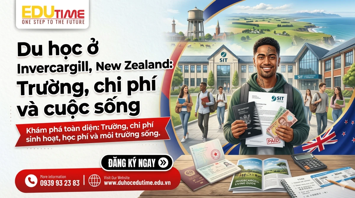 Du Học ở Invercargill, New Zealand: Trường, Chi Phí Và Cuộc Sống