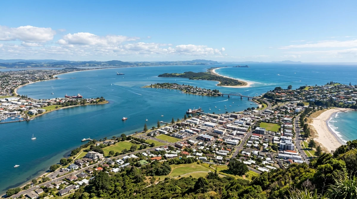 Khung cảnh thiên nhiên thanh bình và phát triển tại vùng Bay of Plenty - Du học ở Tauranga, New Zealand: Trường, chi phí và cuộc sống