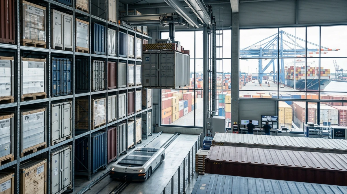 Cơ sở hạ tầng logistics hiện đại là nền tảng thực tiễn cho sinh viên theo học chuyên ngành này tại Pháp. - Du học Pháp ngành Supply Chain & Logistics