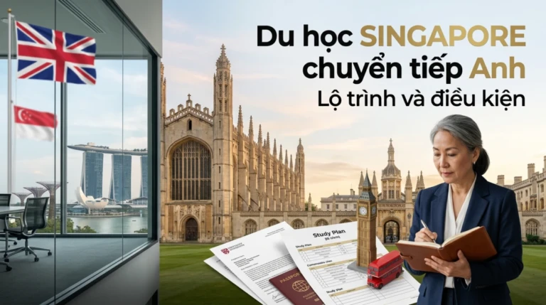Du học Singapore chuyển tiếp Anh: Lộ trình và điều kiện 7 Du học Singapore chuyển tiếp Anh: Lộ trình và điều kiện