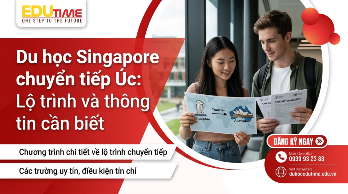Du học Singapore chuyển tiếp Úc: Lộ trình và thông tin cần biết