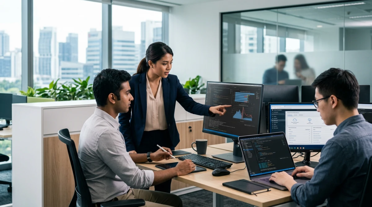 Du học singapore nên học ngành gì - 1. Nhóm ngành Công nghệ Thông tin và Khoa học Dữ liệu (IT & Data Science) - Du học singapore nên học ngành gì