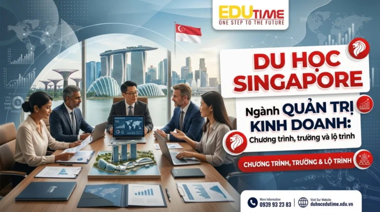 Du học Singapore ngành Quản trị kinh doanh: Chương trình, trường và lộ trình