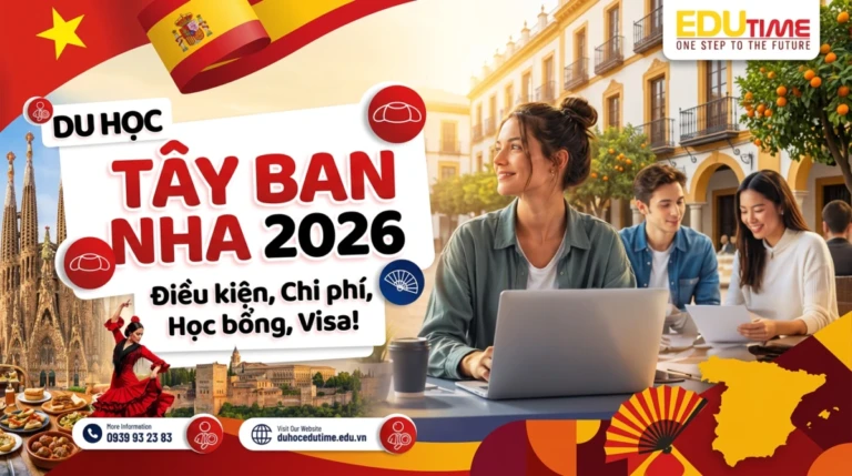 Du học Tây Ban Nha 2026: Điều kiện, chi phí, học bổng, Visa!