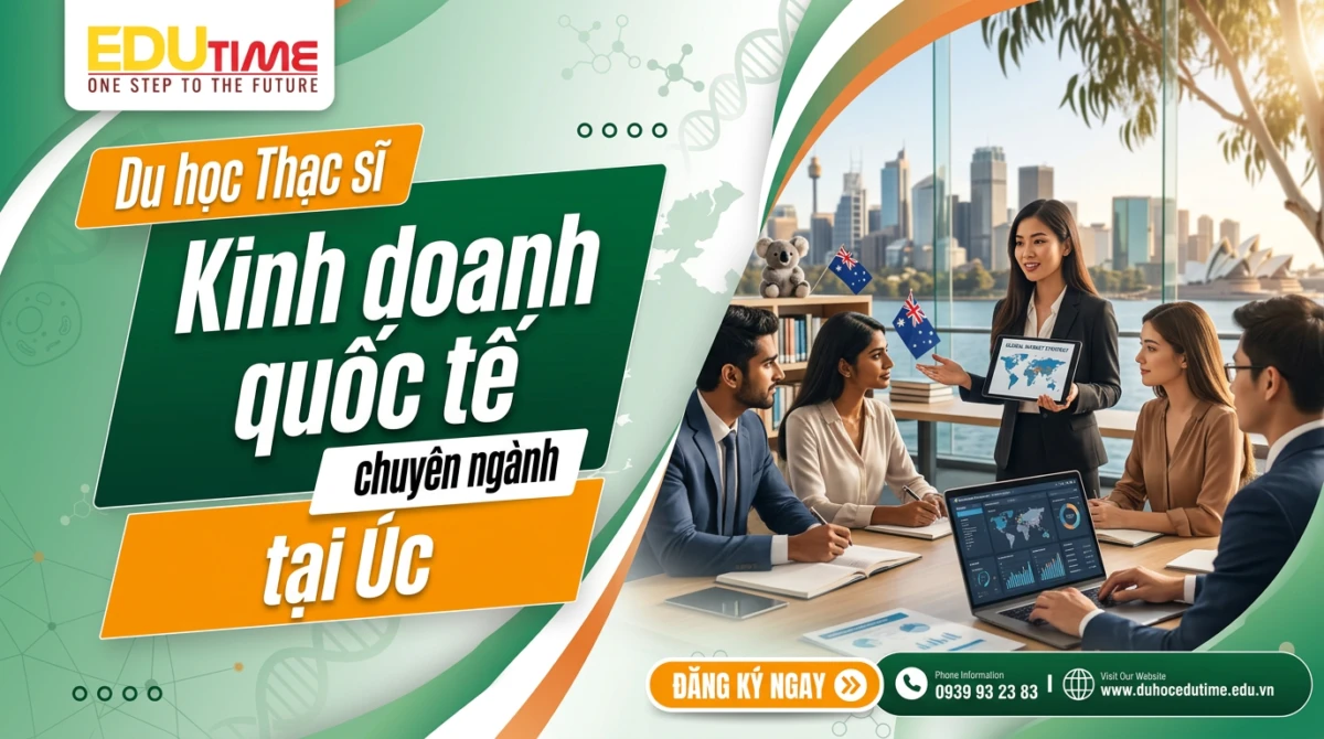 Du học Thạc sĩ Kinh doanh quốc tế tại Úc