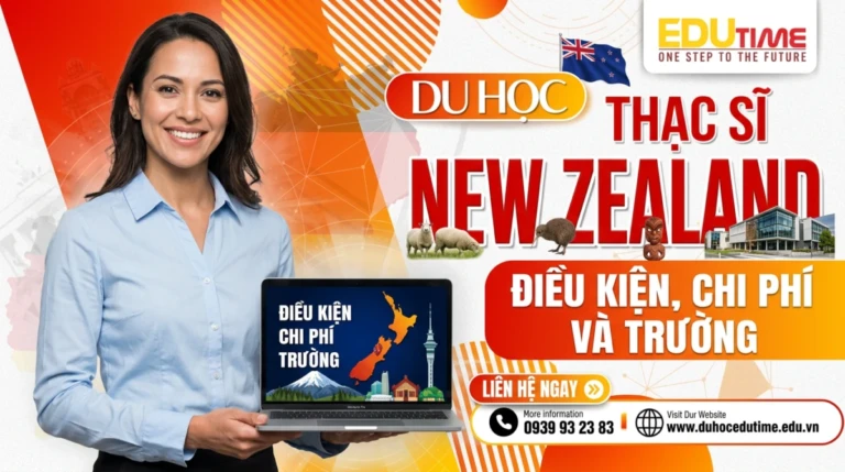 Du học Thạc sĩ New Zealand: Điều kiện, chi phí và trường