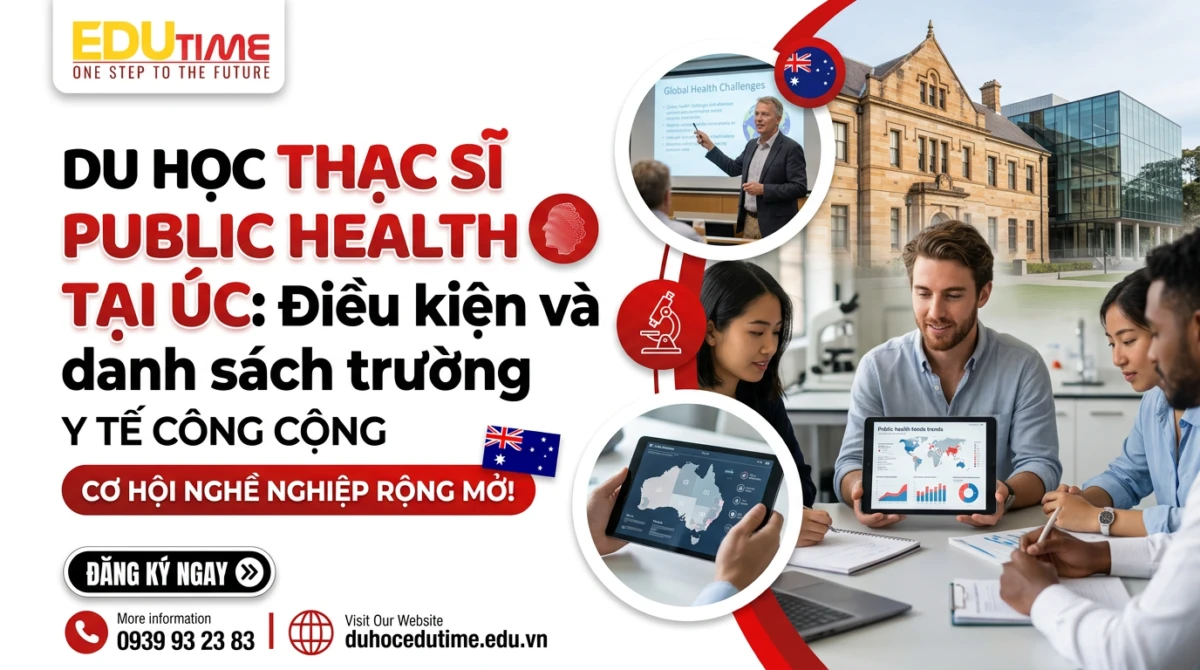 Du Học Thạc Sĩ Public Health Tại Úc: Điều Kiện Và Danh Sách Trường