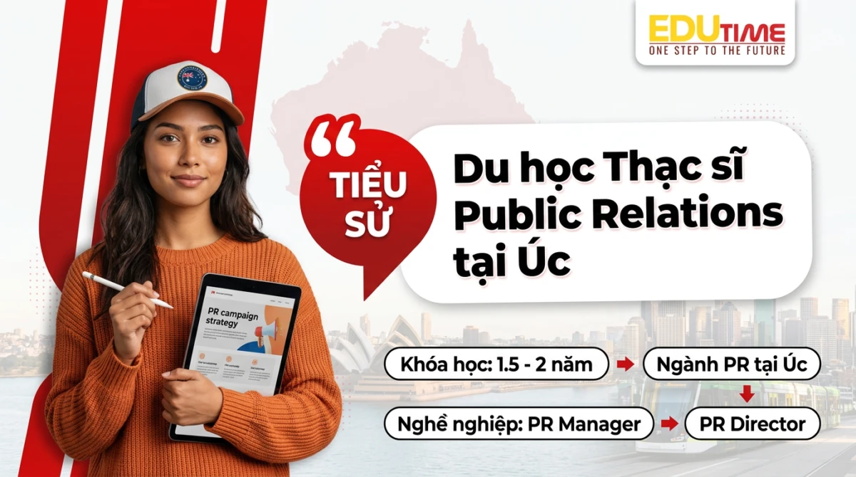 Du học Thạc sĩ Public Relations tại Úc