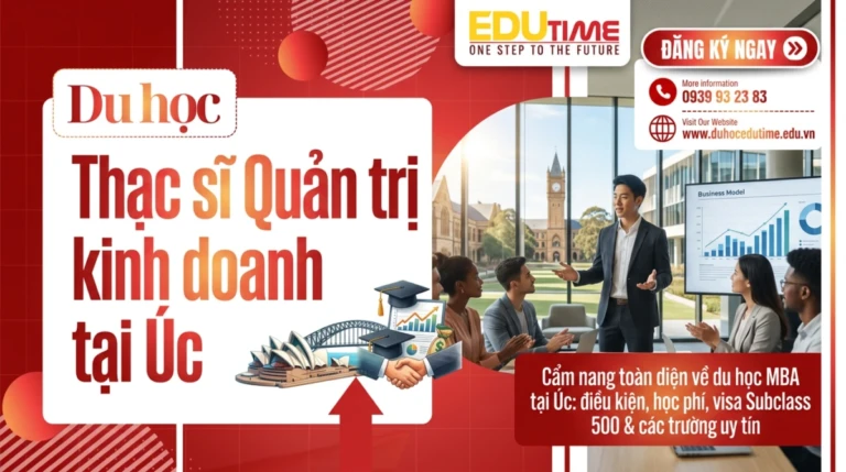 Du học Thạc sĩ Quản trị kinh doanh tại Úc