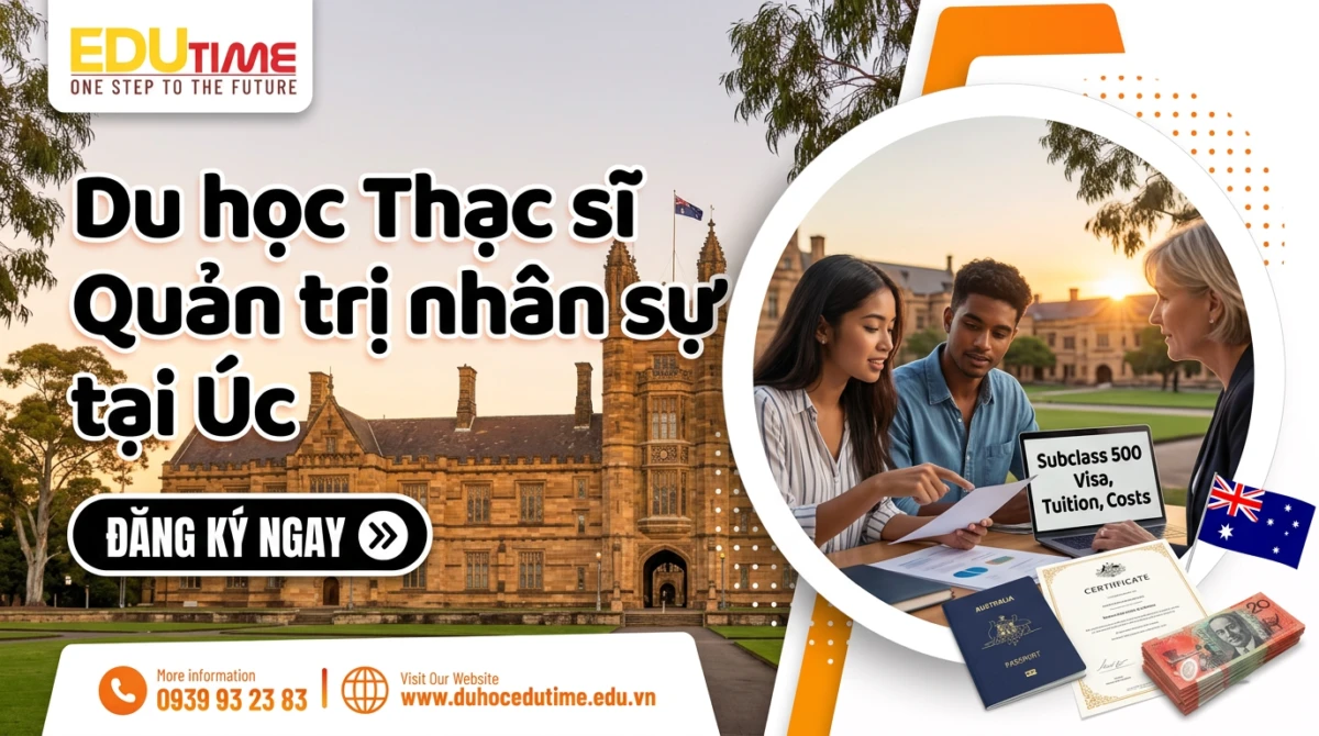 Du học Thạc sĩ Quản trị nhân sự tại Úc