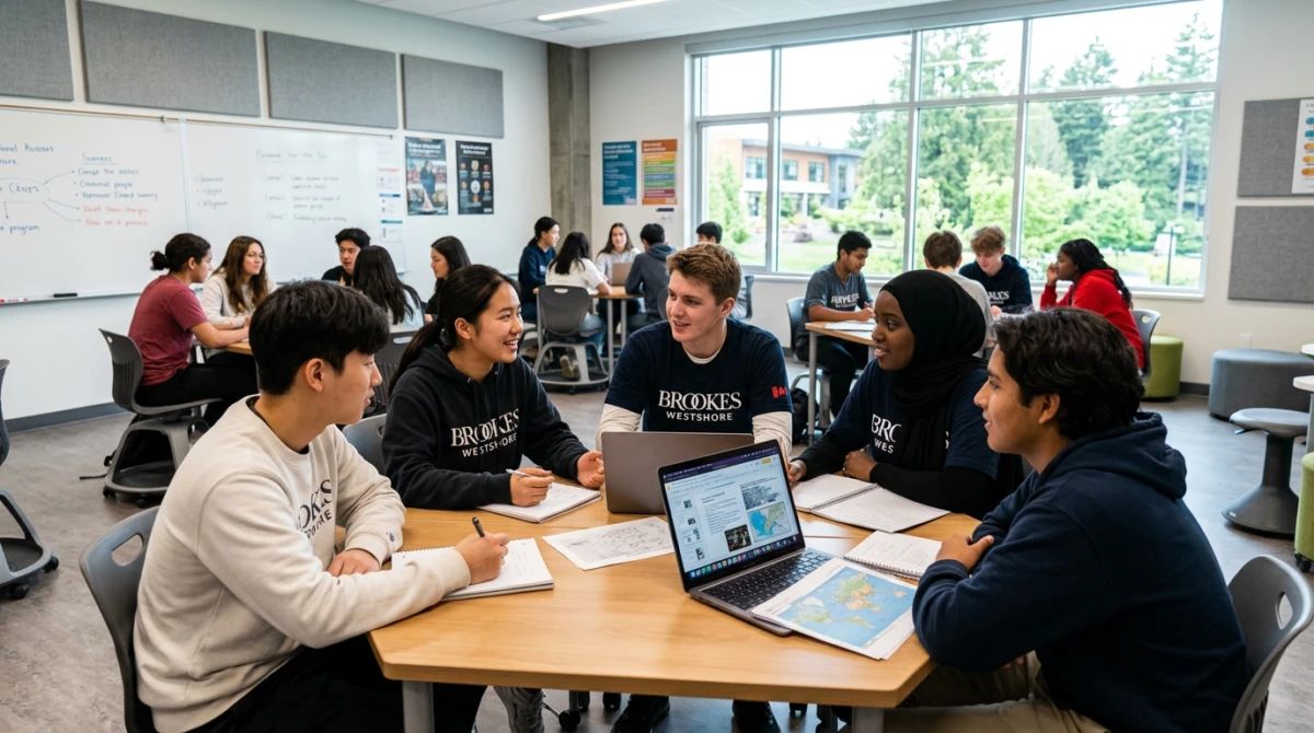 Du học THPT Canada trường Brookes Westshore High School 8 Môi trường học tập đa văn hóa dành cho học sinh trung học quốc tế tại Canada - Brookes Westshore