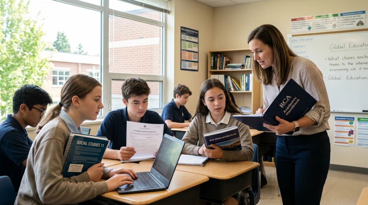 Môi trường học tập năng động và thân thiện dành cho học sinh tại trường - Regent Christian Academy