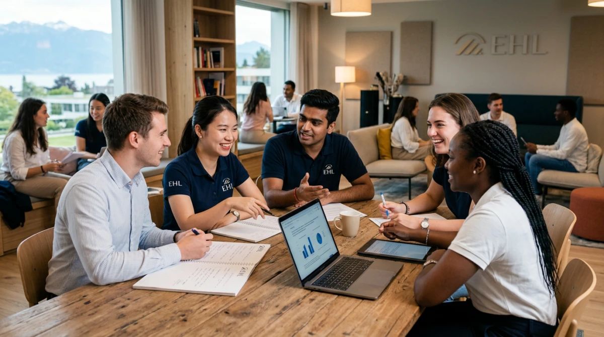 Môi trường sinh hoạt và học tập quốc tế năng động của sinh viên EHL - EHL Hospitality Business School