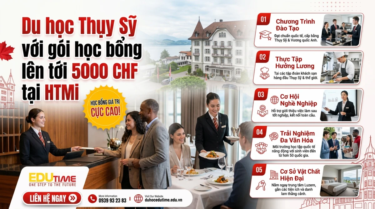 Du học Thụy Sỹ với gói học bổng lên tới 5000 CHF tại HTMi 1 Du học Thụy Sỹ với gói học bổng lên tới 5000 CHF tại HTMi