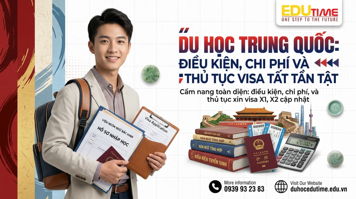 Du học Trung Quốc: Điều kiện, chi phí và thủ tục Visa tất tần tật