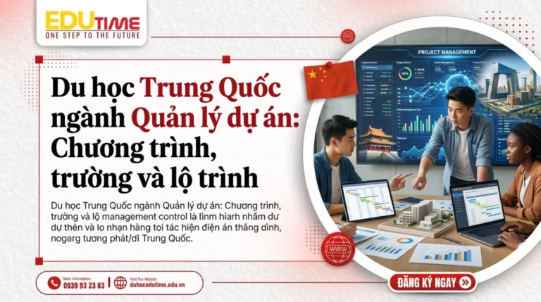 Du học Trung Quốc ngành Quản lý dự án: Chương trình, trường và lộ trình