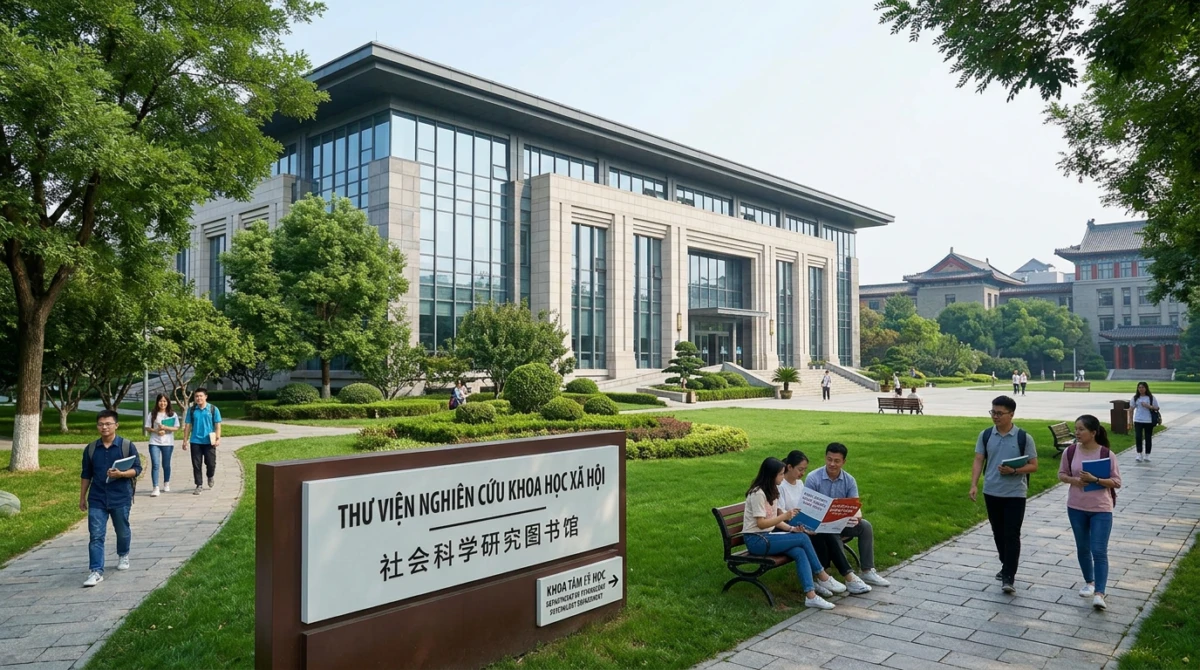 Không gian nghiên cứu học thuật tại các trường đại học Trung Quốc - Du học Trung Quốc ngành Tâm lý học