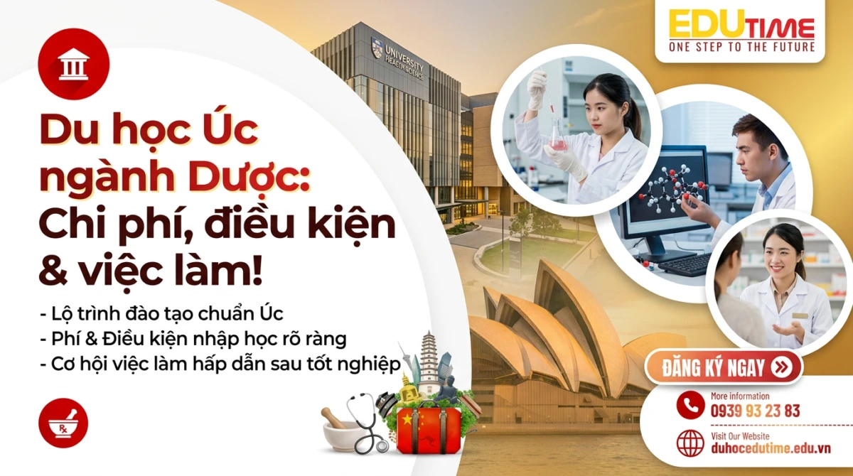 Du Học Úc Ngành Dược: Chi Phí, điều Kiện & Việc Làm!