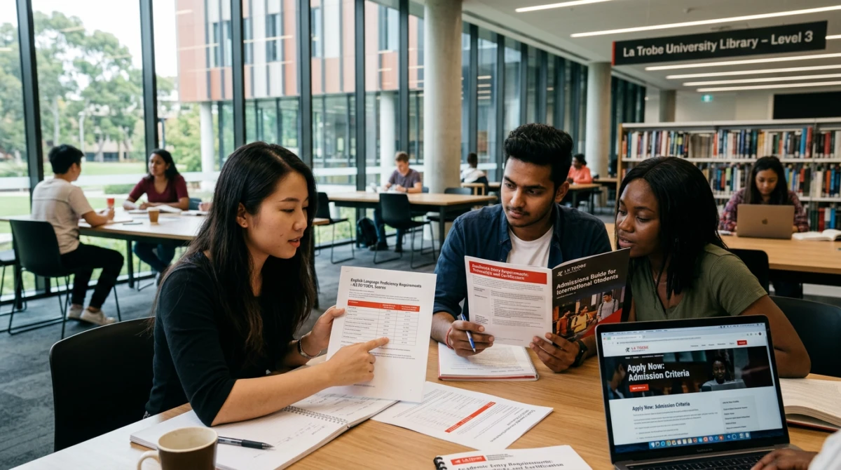 Sinh viên quốc tế học tập trong môi trường hiện đại tại trường - La Trobe University