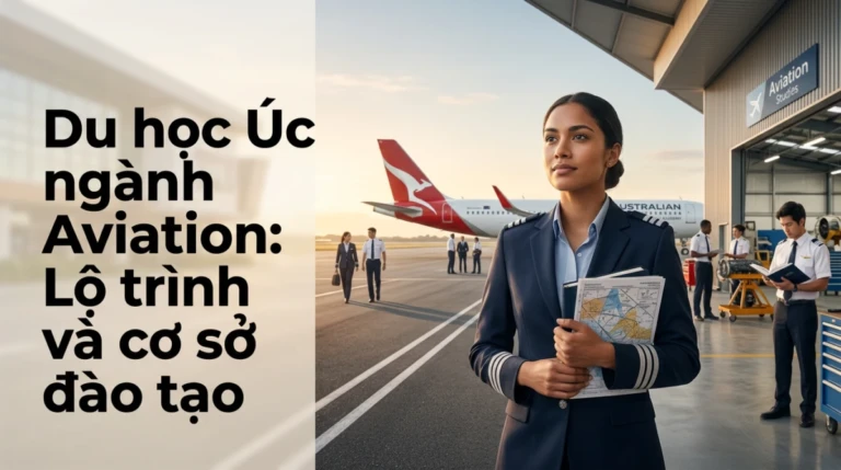 Du học Úc ngành Aviation: Lộ trình và cơ sở đào tạo