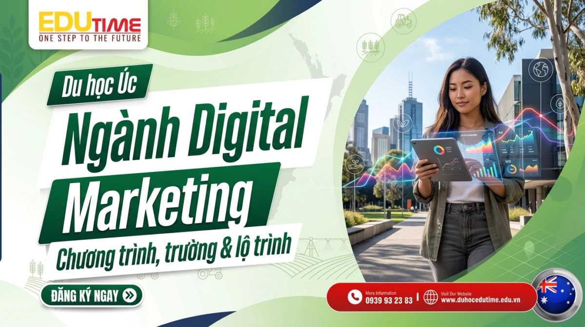 Du Học Úc Ngành Digital Marketing: Chương Trình, Trường Và Lộ Trình