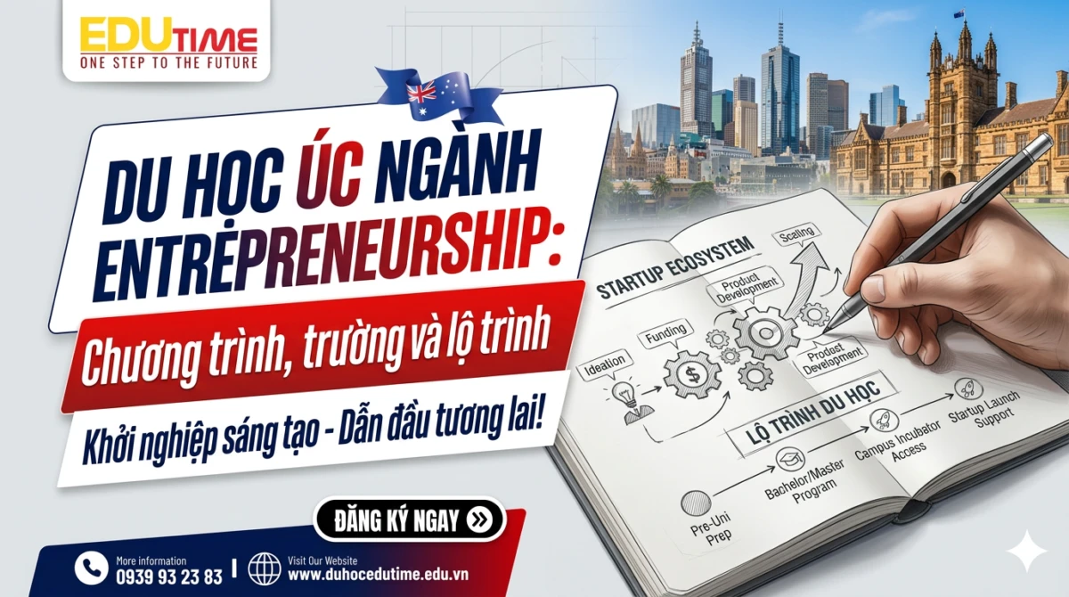 Du học Úc ngành Entrepreneurship: Chương trình, trường và lộ trình