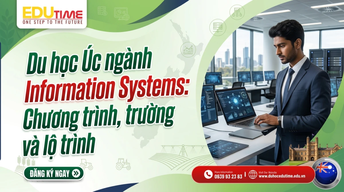 Du học Úc ngành Information Systems: Chương trình, trường và lộ trình